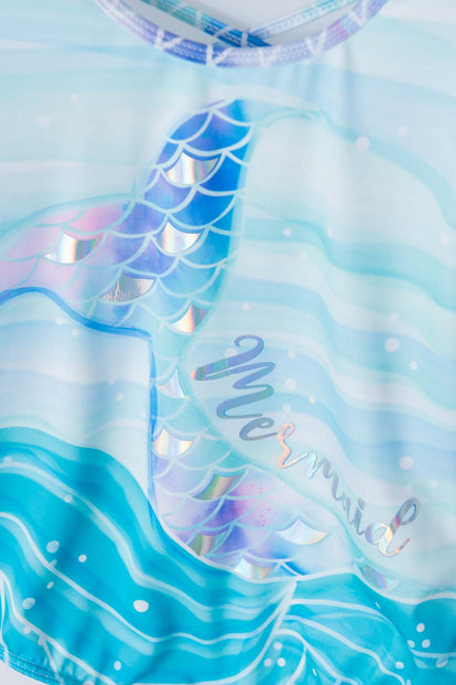  VESTIDO DE BAÑO MIC MANGA LARGA MULTICOLOR PARA NIÑA