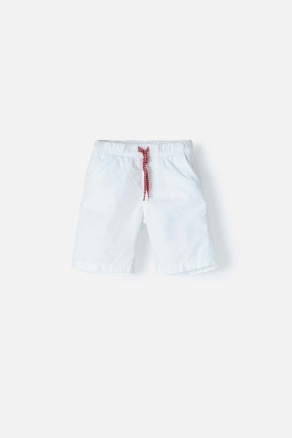  BERMUDA DE LITTLEMIC BLANCA PARA NIÑO