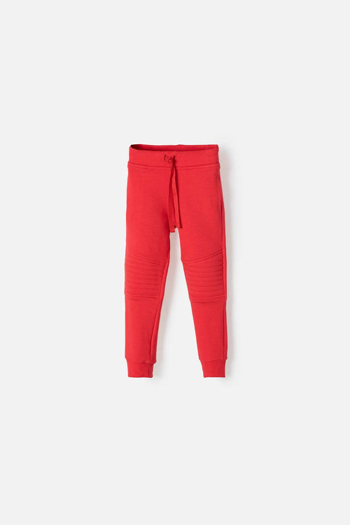 Card slide image -  JOGGER DE LITTLEMIC  CON CORDÓN ROJO PARA NIÑO 2T A 5T