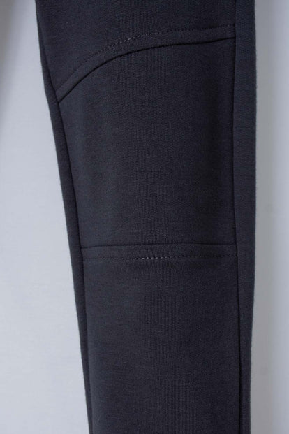 JOGGER LITTLEMIC CON CORDÓN GRIS PARA NIÑO