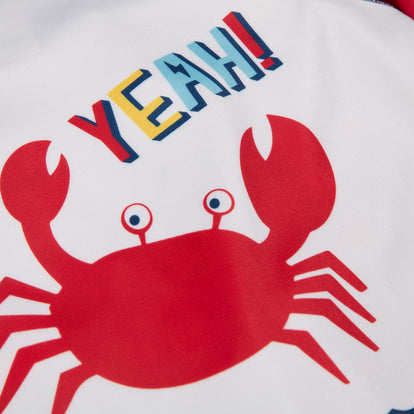 VESTIDO DE BAÑO DE LITTLEMIC  CON PANTALÓN CORTO PARA NIÑO 2T A 5T