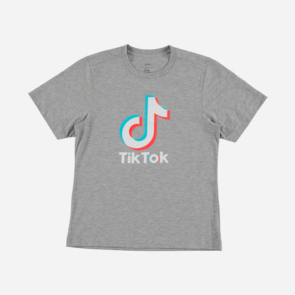 CAMISETA DE MIC MANGA CORTA GRIS PARA TEEN NIÑA