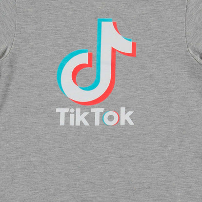 CAMISETA DE MIC MANGA CORTA GRIS PARA TEEN NIÑA
