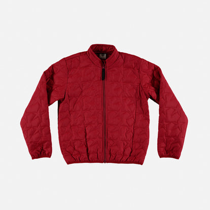CHAQUETA DE NIÑO, ABIERTA MANGA LARGA ROJA DE MIC