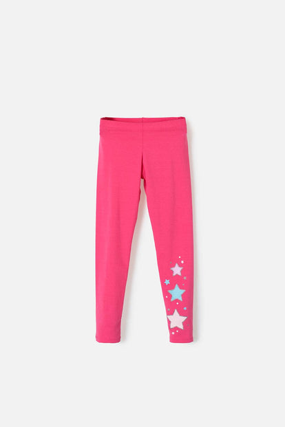  LEGGING DE MIC ESTAMPADO ROSADO PARA NIÑA