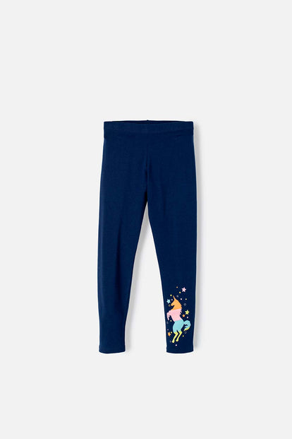  LEGGINS DE MIC AZUL PARA NIÑA
