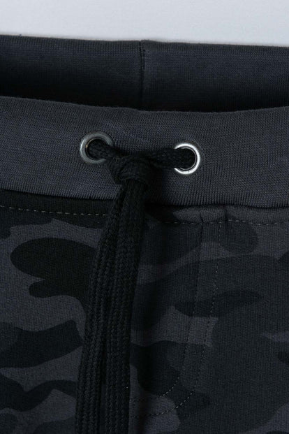  JOGGER LITTLEMIC ESTAMPADO GRIS PARA NIÑO DE 2T A 5 T