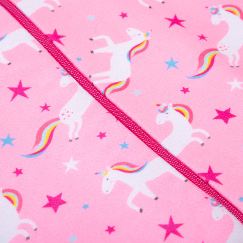 Card slide image -  PIJAMA DE LITTLEMIC DE MANGA LARGA ROSADO PARA BEBE NIÑA