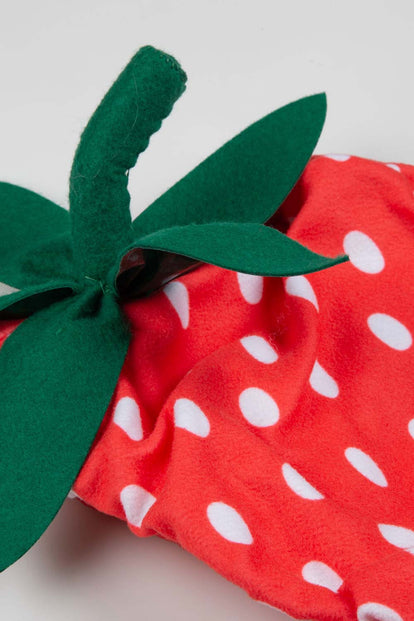 CONJUNTO LITTLEMIC X3 PIEZAS ROJO PARA BEBÉ NIÑA