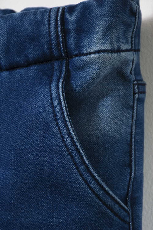 JOGGER MIC CON CORDÓN AJUSTABLE DENIM TONIC PARA NIÑO