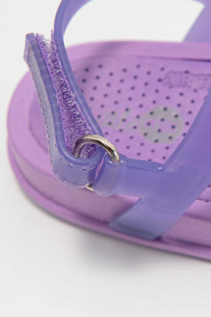 SANDALIAS DE LITTLEMIC MORADAS PARA NIÑA