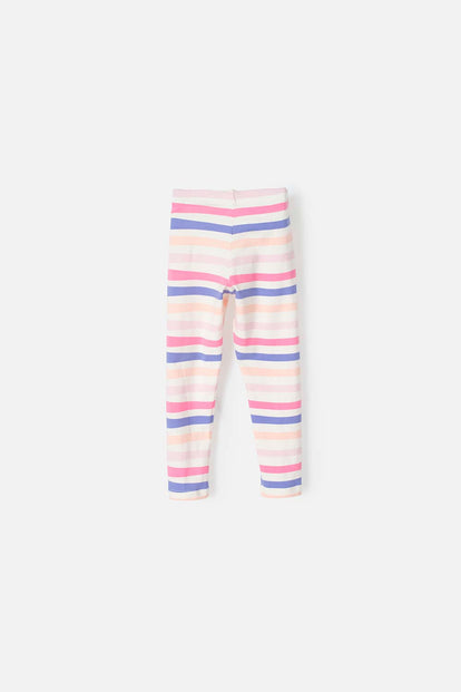 LEGGINS LITTLEMIC MULTICOLOR PARA NIÑA 2T A 5T