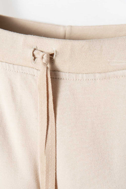 JOGGER LITTLEMIC CON BOLSILLOS LATERALES CAQUI PARA NIÑO 2T A 5T