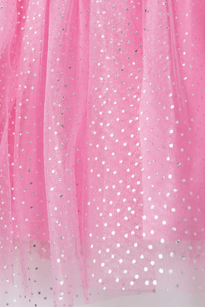 FALDA DE MIC EN TUTÚ ROSADA PARA NIÑA