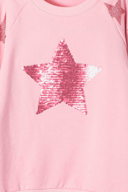 BUZO DE MIC CERRADO PALO DE ROSA PARA NIÑA