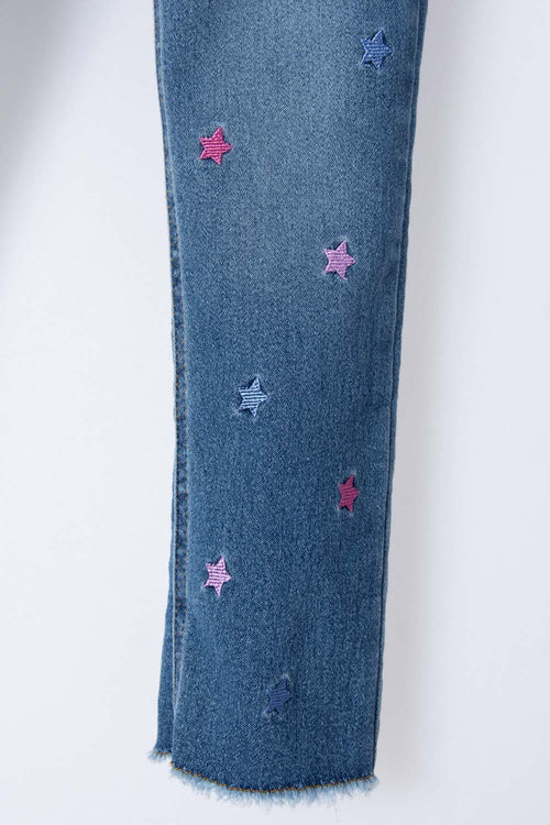 Card slide image -  JEAN DE LITTLE MIC INDIGO MEDIO PARA NIÑA