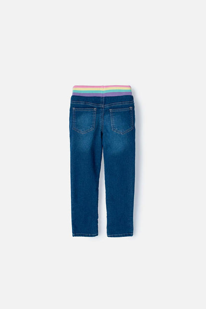 JEAN DE LITTLE MIC INDIGO OSCURO PARA NIÑA