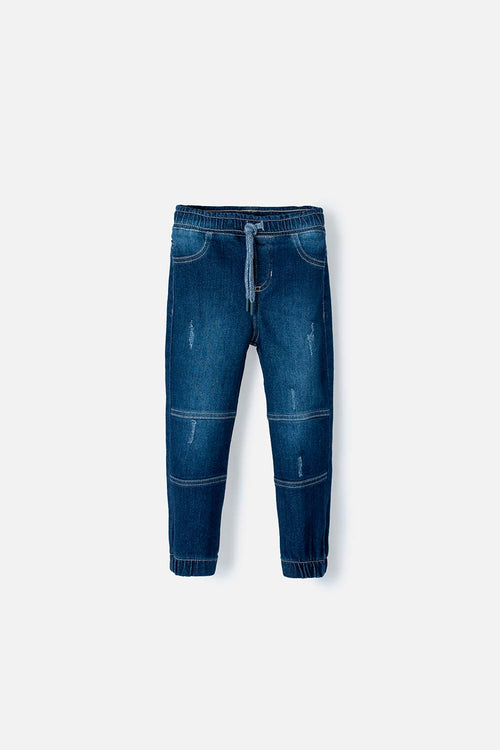 Card slide image -  JOGGER DE LITTLEMIC INDIGO MEDIO PARA NIÑO 2T A 5T