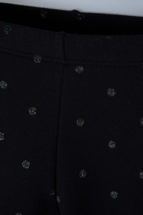 Card slide image -  LEGGINS DE LITTLEMIC CON CINTURA ELÁSTICA NEGRO PARA NIÑA 2T A 5T