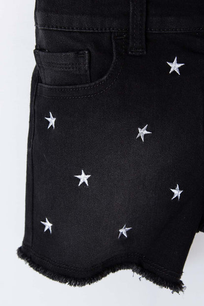 SHORT DE MIC INDIGO OSCURO PARA NIÑA