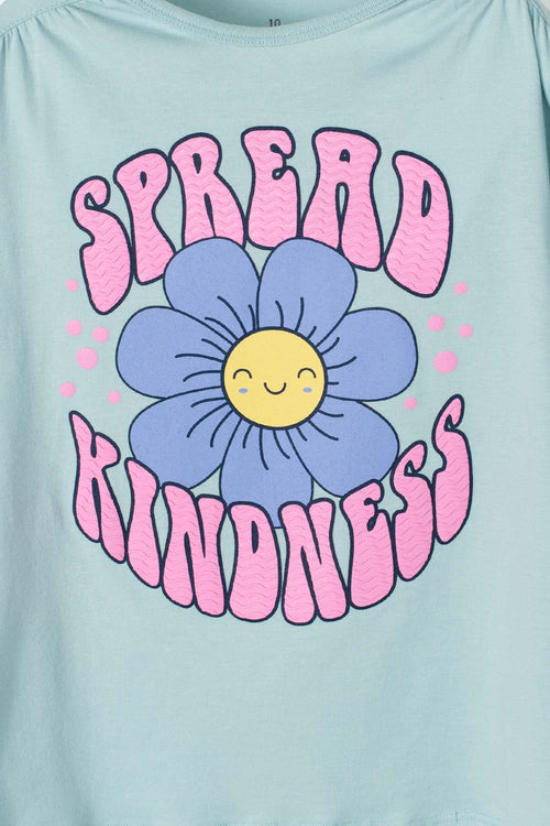 CAMISETA DE MIC MANGA LARGA VERDE PARA NIÑA