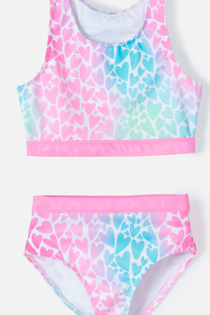 CONJUNTO BAÑO DE MIC MULTICOLOR PARA NIÑA