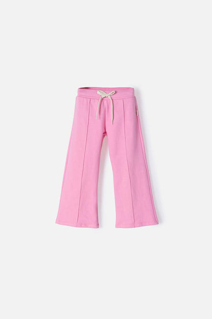  JOGGER DE LITTLEMIC ROSADO PARA NIÑA 2T A 5T