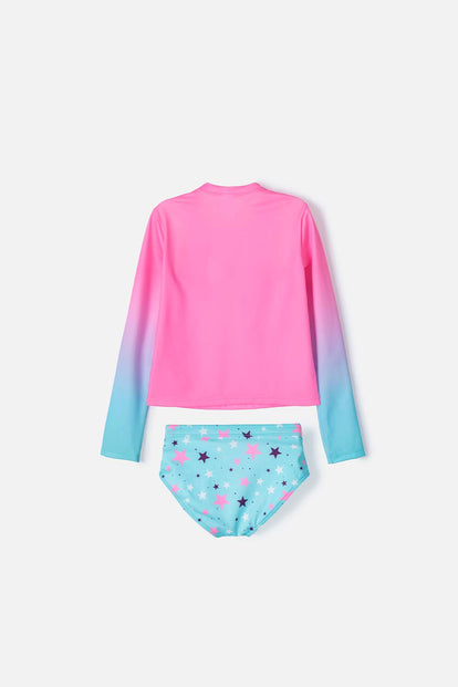 VESTIDO BAÑO MIC MULTICOLOR PARA NIÑA