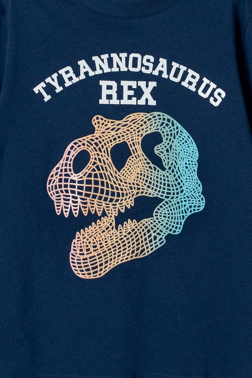 CAMISETA DE MIC MANGA CORTA AZUL PARA NIÑO