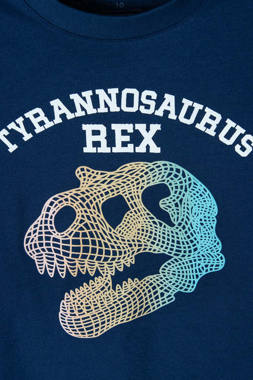 CAMISETA DE MIC MANGA CORTA AZUL PARA NIÑO