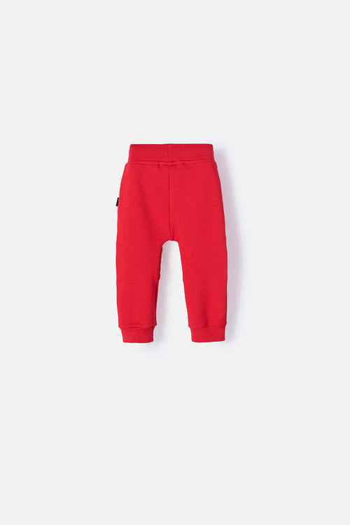 Card slide image -  JOGGER LITTLEMIC CON CORDÓN ROJO PARA BEBÉ NIÑO