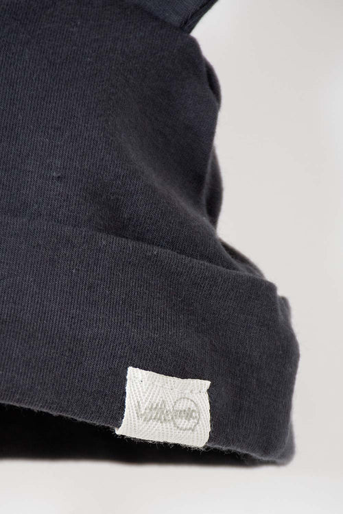 DÚO DE GORROS CAQUI Y GRIS CON OREJITAS PARA BEBÉ NIÑO