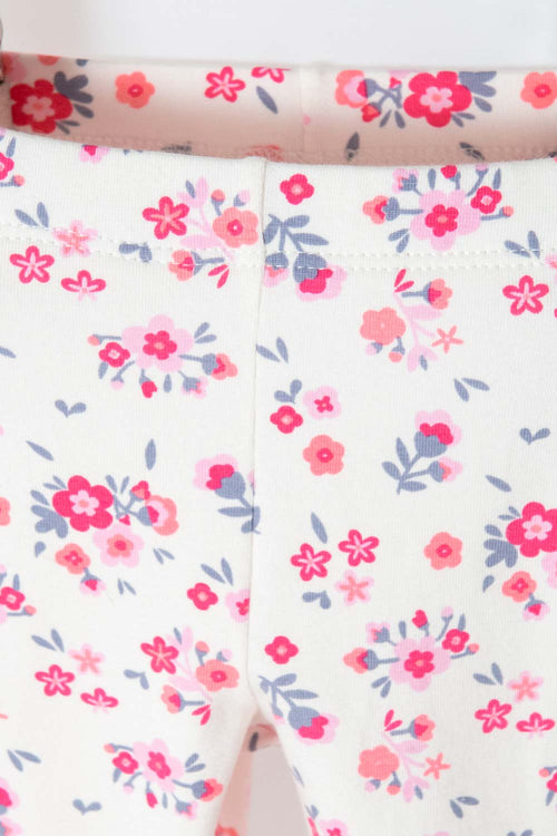 Card slide image -  CONJUNTO LITTLEMIC CON PANTALÓN LARGO CORAL PARA BEBÉ NIÑA