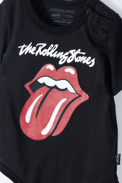 BODY DE THE ROLLING STONES NEGRO MANGA CORTA UNISEX