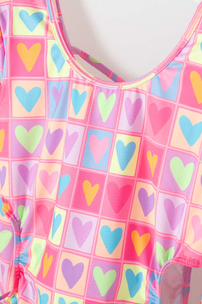 VESTIDO DE BAÑO MIC MANGA LARGA MULTICOLOR PARA NIÑA