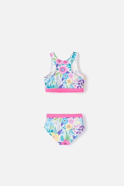 CONJUNTO DE BAÑO DE MIC MULTICOLOR PARA NIÑA