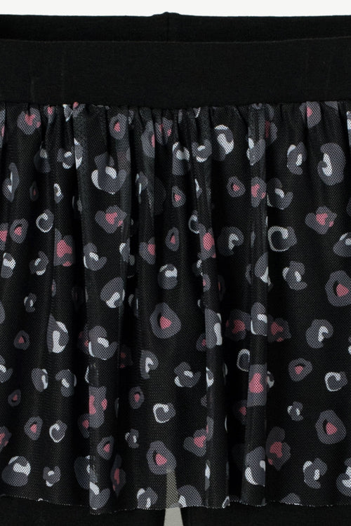 Card slide image -  CONJUNTO MIC MARFIL Y NEGRO DE PANTALÓN LARGO PARA NIÑA