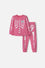 PIJAMA DE LITTLEMIC CON PANTALÓN LARGO ROSADO PARA NIÑA 2T A 5T