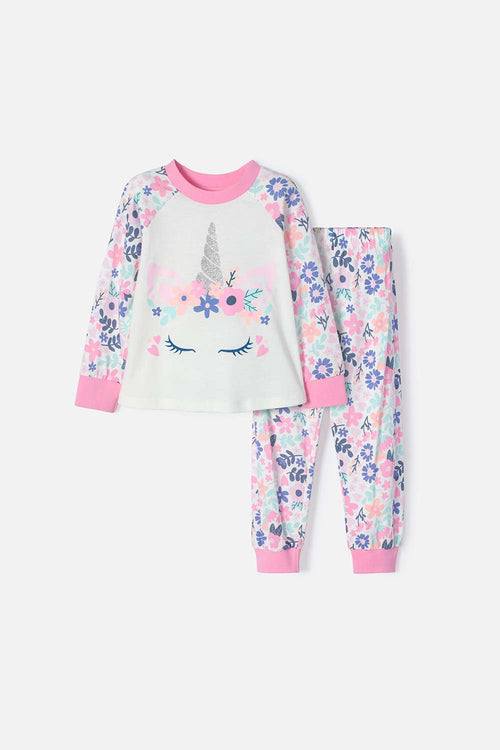 Card slide image -  PIJAMA LITTLEMIC CON PANTALÓN LARGO PARA NIÑA 2T A 5T