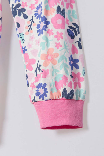 PIJAMA LITTLEMIC CON PANTALÓN LARGO PARA NIÑA 2T A 5T