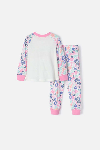 PIJAMA LITTLEMIC CON PANTALÓN LARGO PARA NIÑA 2T A 5T