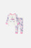 PIJAMA LITTLEMIC CON PANTALÓN LARGO MULTICOLOR PARA BEBÉ NIÑA