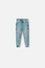 JOGGER DE LITTLEMIC CON CORDÓN AZUL CLARO PARA NIÑO 2T A 6T