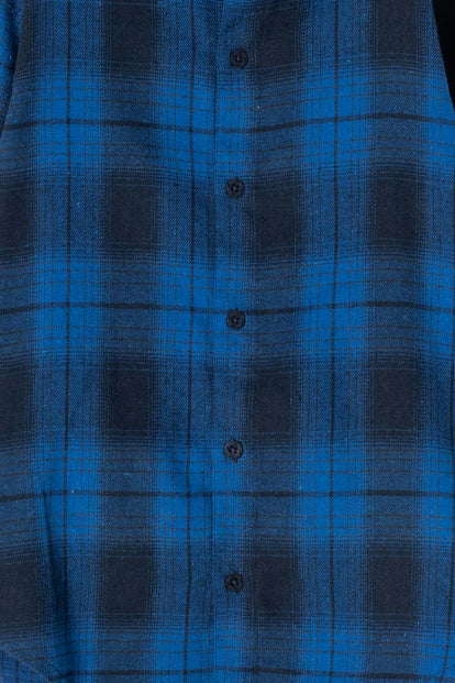 CAMISA DE MIC MANGA LARGA AZUL PARA NIÑO