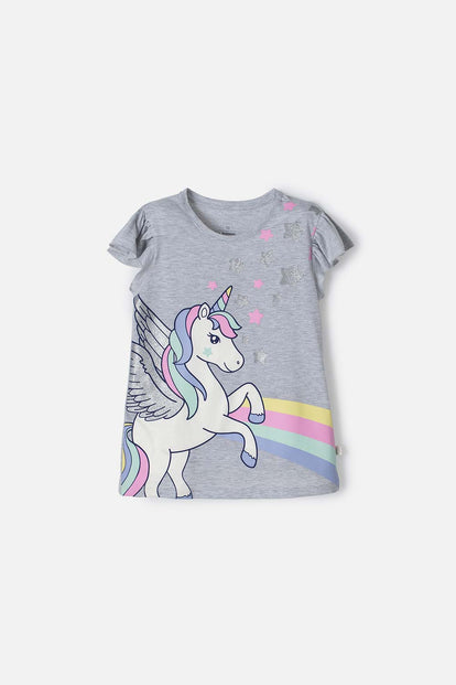 CAMISETA DE MIC MANGA CORTA PARA NIÑA