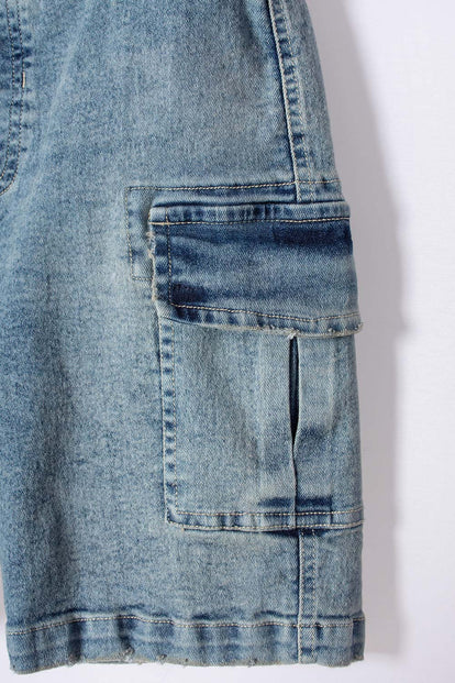 BERMUDA DE MIC CON BOLSILLOS PARA NIÑO