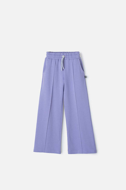 Card slide image -  JOGGER DE MIC BOTA ANCHA MORADO PARA NIÑA
