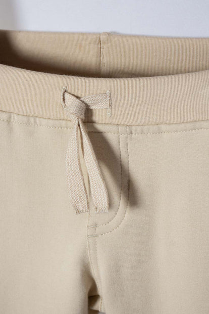  JOGGER DE LITTLEMIC CON CORDÓN CAQUI PARA NIÑO 2T A 5T