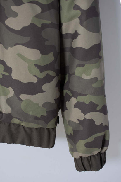 CHAQUETA DE MIC CON CIERRE VERDE PARA NIÑO