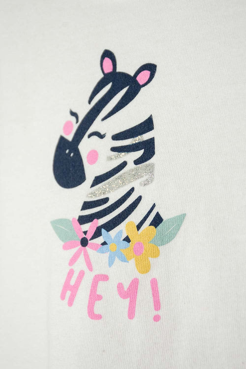 CONJUNTO DE LITTLEMIC X3 PIEZAS MARFIL Y ROSADO PARA BEBÉ NIÑA